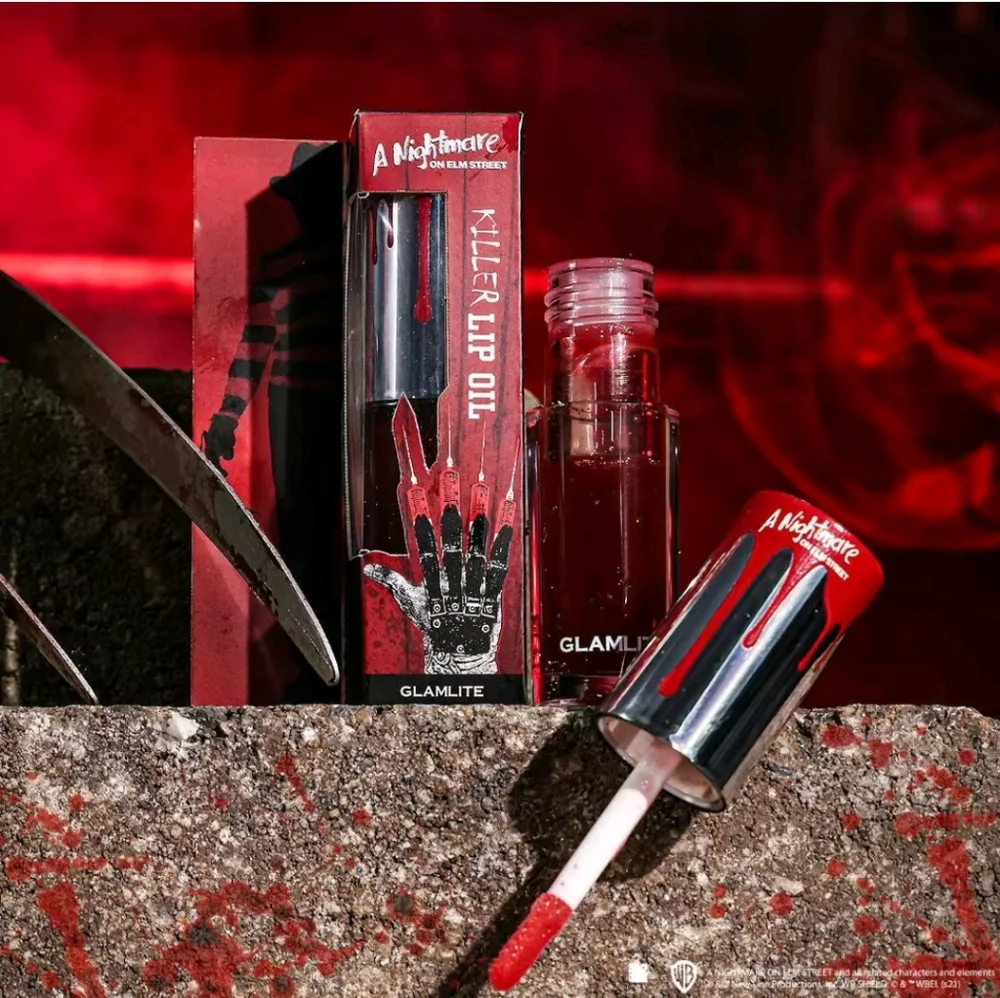 Glamlite A Nightmare On Elm Street Lip Oil